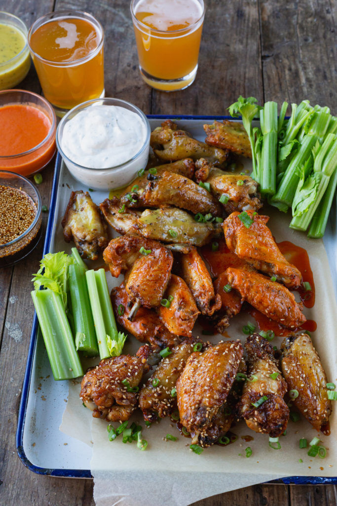 Hot Wings at Home 3 Ways